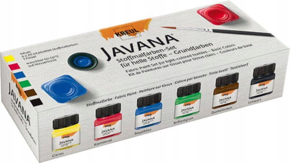 Barvy na světlé prádlo Kreul 6x20ml Basic Set Sada barev 6 barev