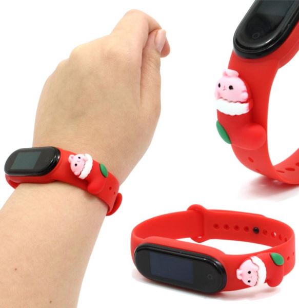 

Opaska świąteczna do Xiaomi Mi Band 5 6 bucik2