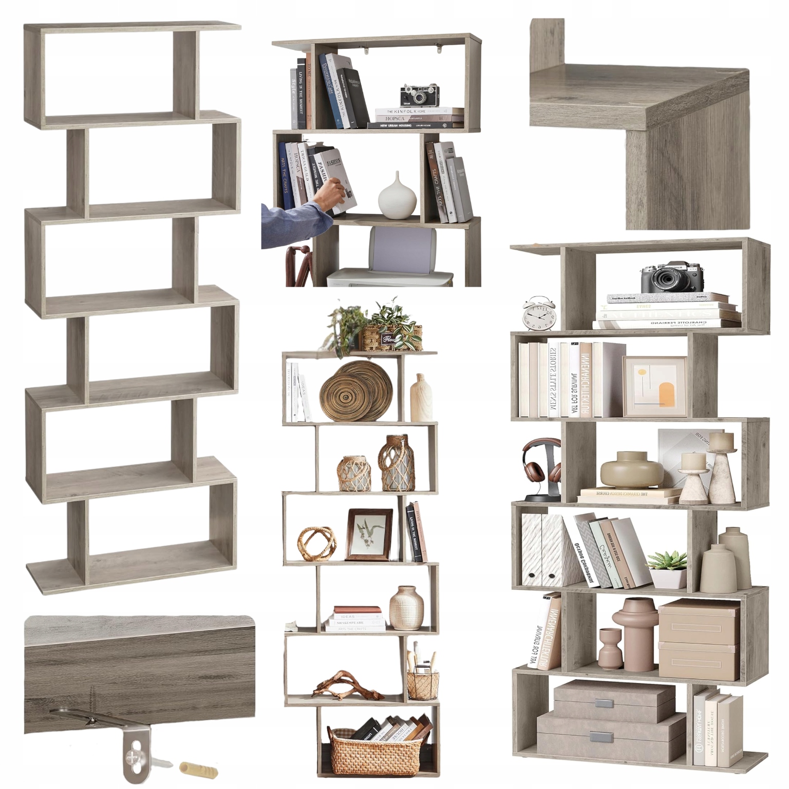 Regál Kocka na knihy Hračky Voľne stojaci Regál Kancelársky