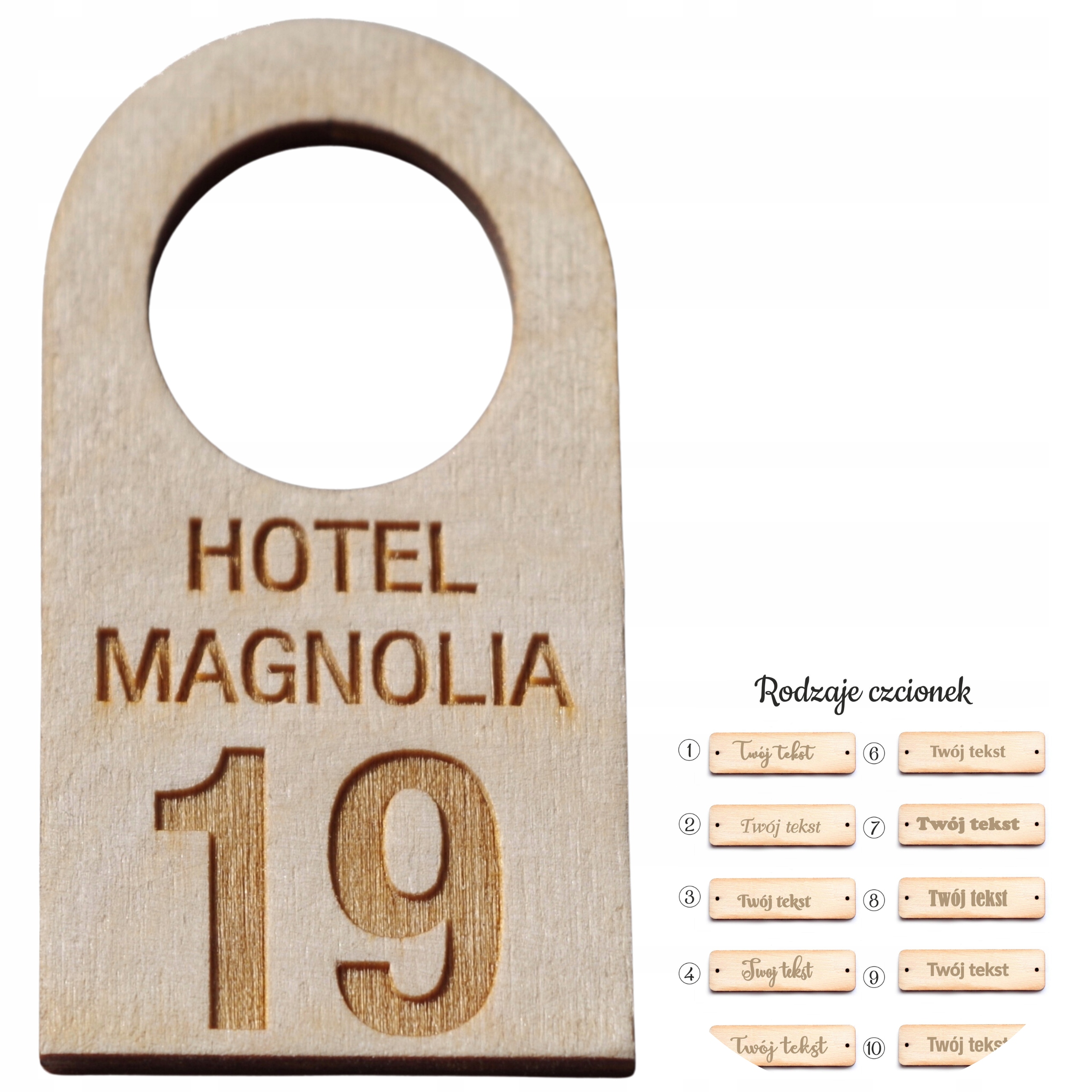 Číslo Do Šatny Přívěsek Na Klíče Na Klíče 4x7 CM Klíčenky Silné Oboustranné 75 Ks