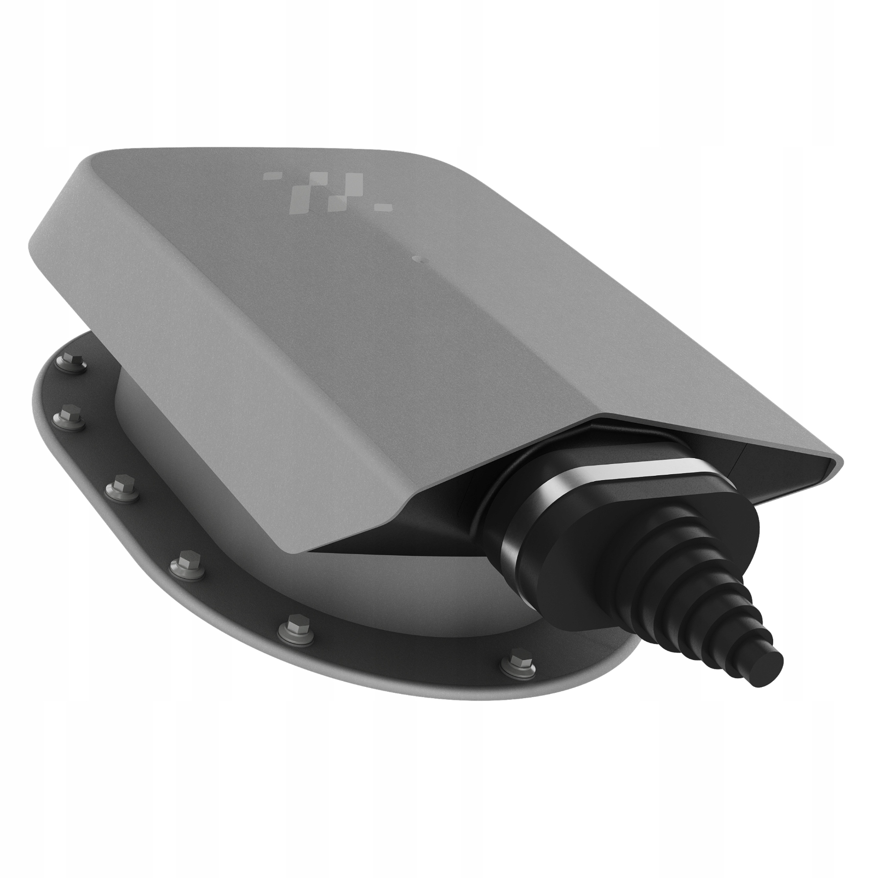 Solární Přechod střešních kabelů Ploché Krytiny Grafit Metalic 9007