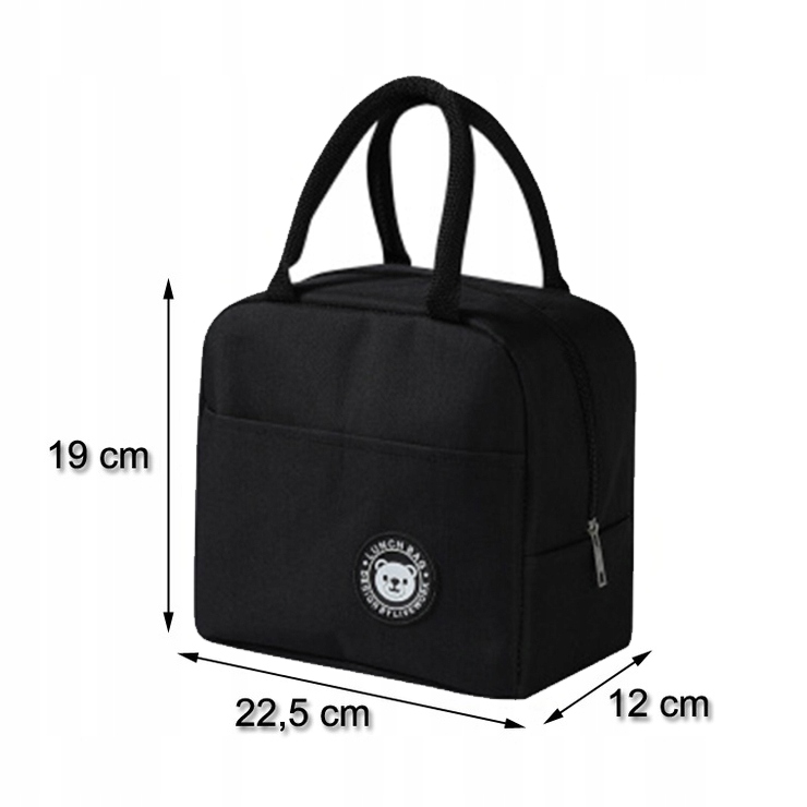 TORBA TERMICZNA IZOLACYJNA na ŚNIADANIE OBIAD BOX Model Lunch Bag
