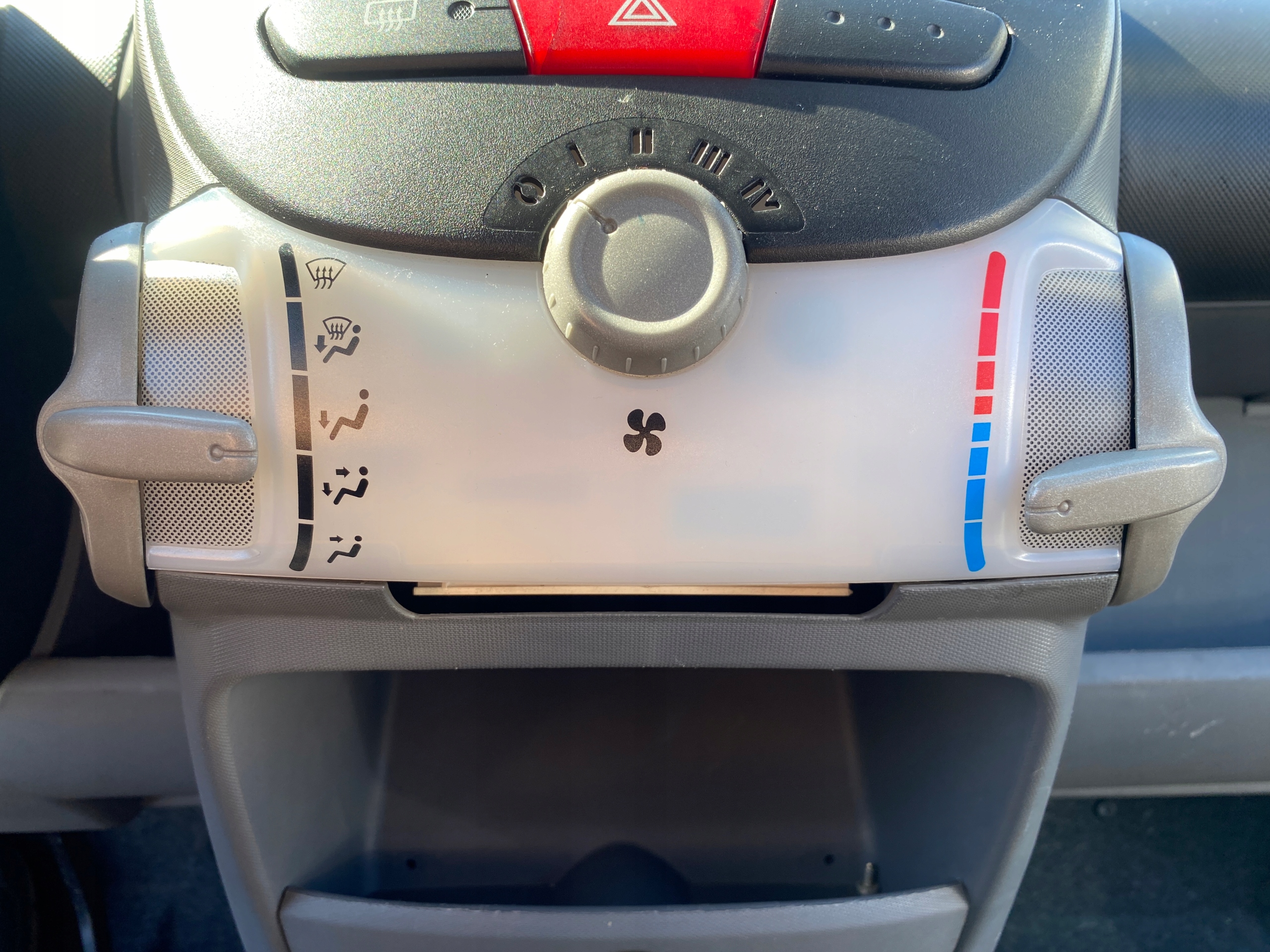 switch switch PANEL air conditioning devices OGRZEWANIA Citroen C1 05-14