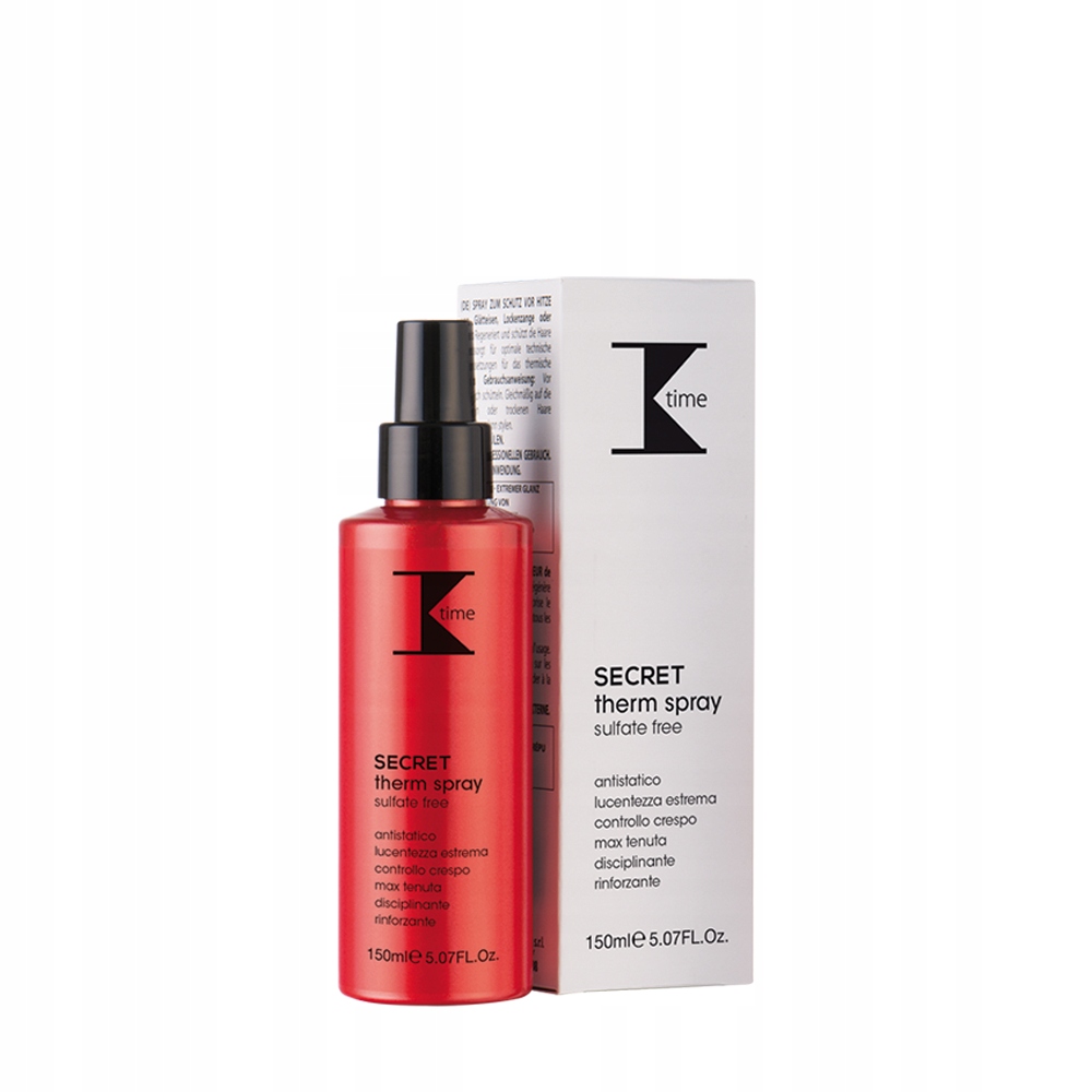 K-time Secret Heat Spray, Termoochranný sprej na posílení vlasů 150 ml