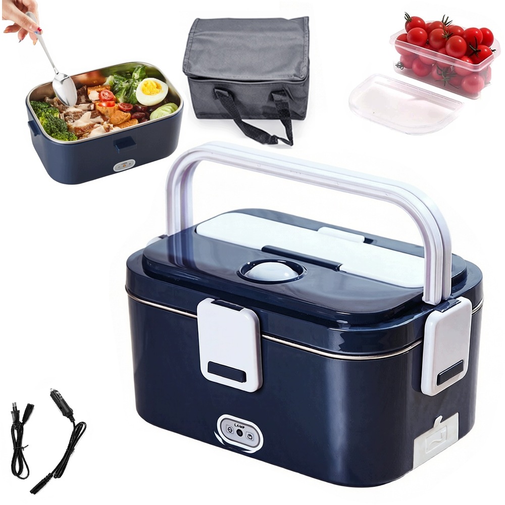 Elektrický Obědový Box Ohřívač Oběda Do Auta, Domu 1.8 L 22*15*12 CM