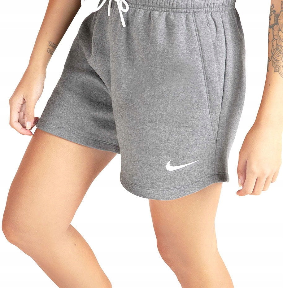 Dámské fleecové Kraťasy Nike Park 20 šedé barvy