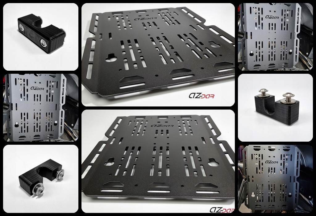 Płyta montażowa do sakw bocznych Az-Dar