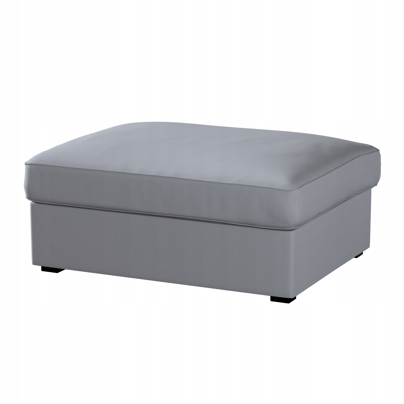Dekoria Poťah na podnožku Kivik Ikea sivý