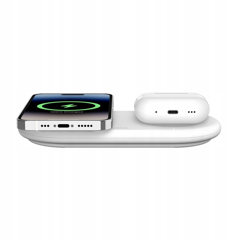 Belkin Bezdrôtová nabíjacia podložka Qi2 15W biela