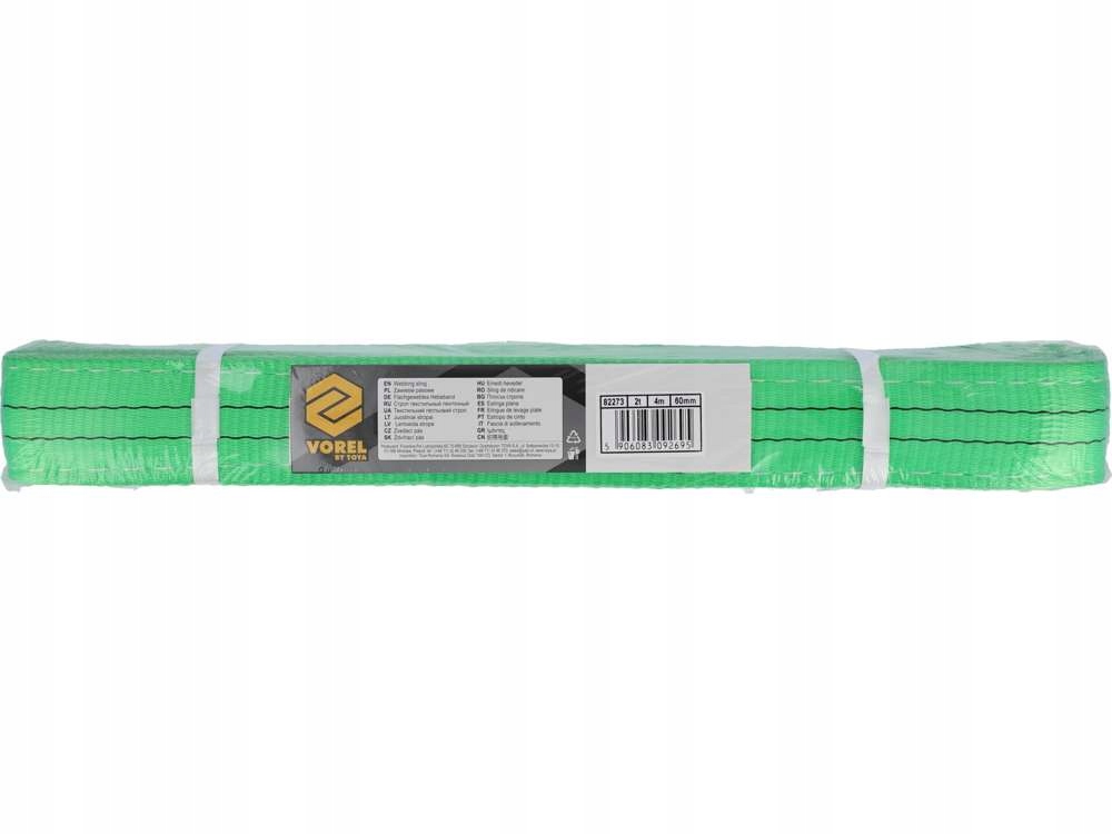 PAS TAŚMA 4M 60MM DO PRZENOSZENIA ŁADUNKÓW 2T EAN (GTIN) 5906083092695