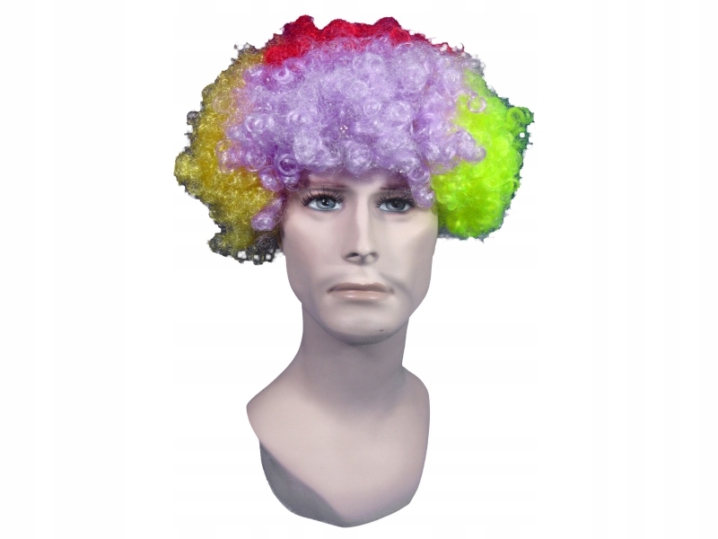 

Peruka '' Clown '' różnokolorowy