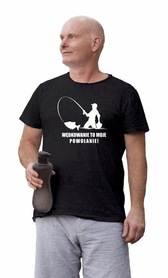 

T-shirt męski Wędkowanie To Moje Powołanie 3XL