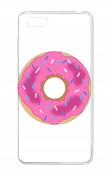 

etui silikon 1 mm pączek donut do Huawei Y5 2018