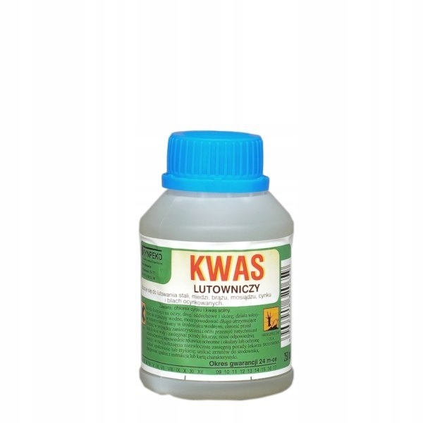 

Kwas lutowniczy solny 0,25 l