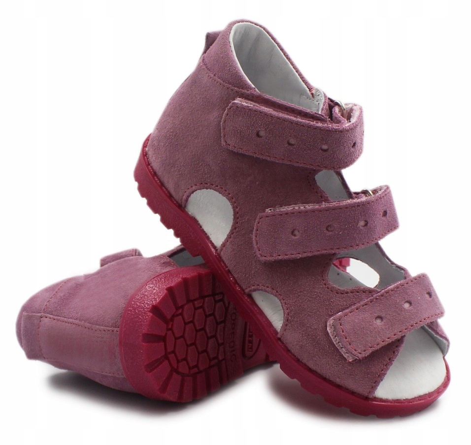 

Sandałki profilaktyczne Kornecki Na Rzepy Skóra 28