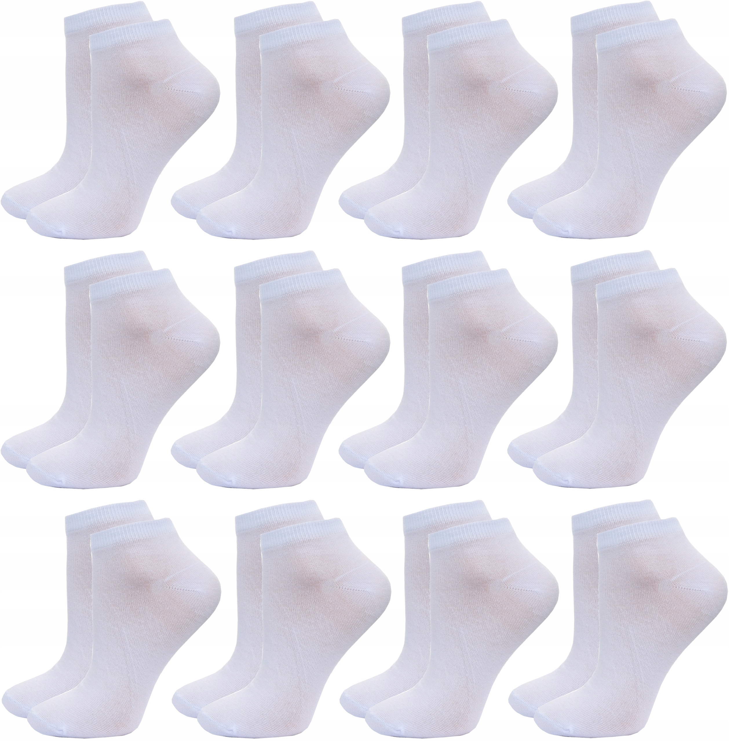 

12x Stopki damskie Skarpetki Cotton skarpety