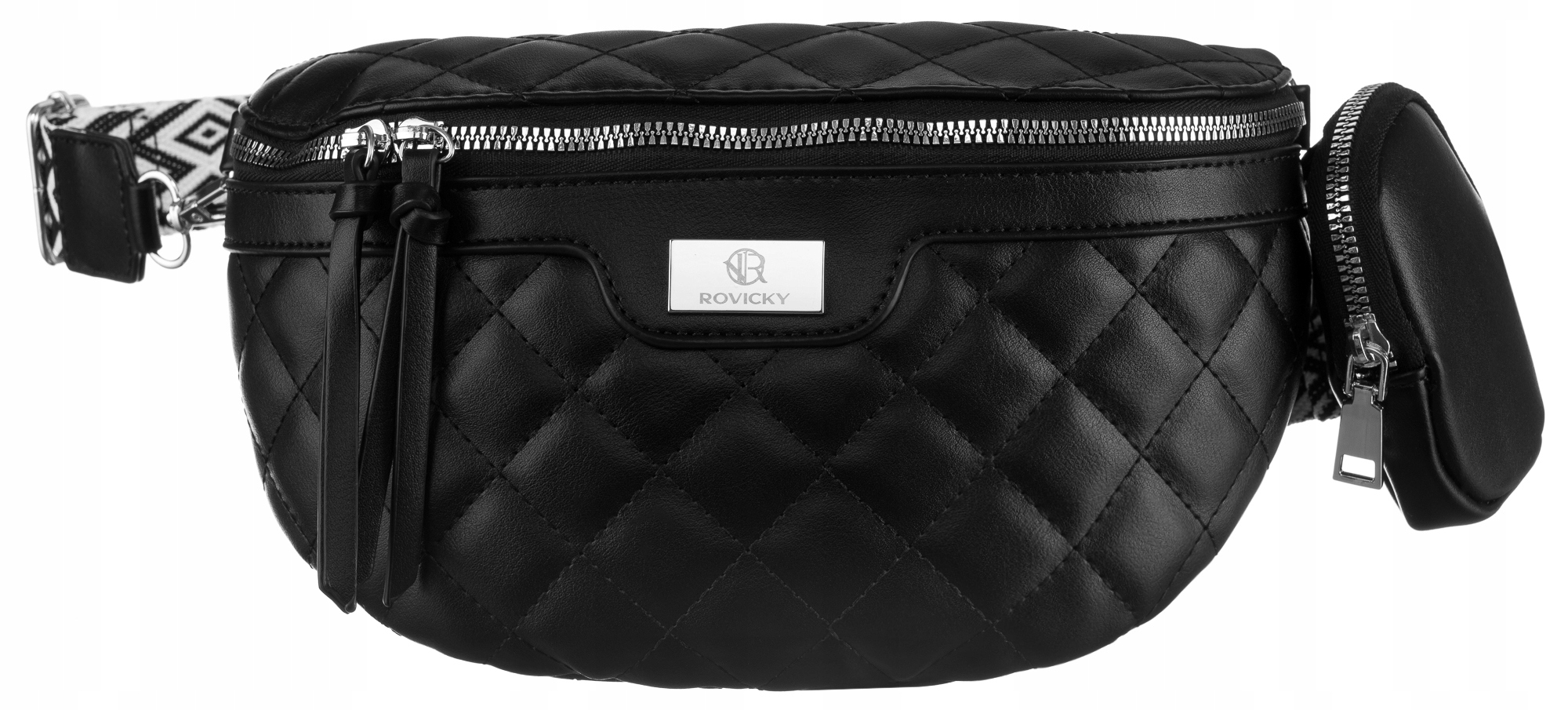 TOREBKA NERKA DAMSKA ROVICKY SKÓRA EKOLOGICZNA PIKOWANA R-NER-6-2939 CZARNY EAN (GTIN) 5903051242939