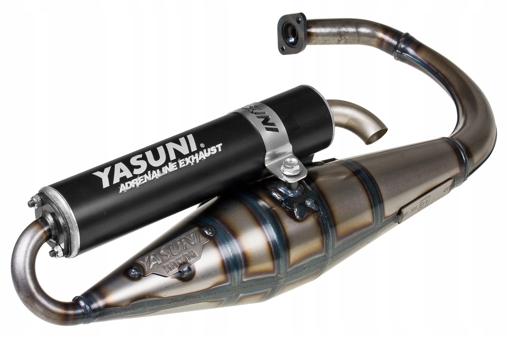 Výfuk Yasuni Z Aluminium Black, Yamaha Belluga, Bws, Slider, Spy, Zuma