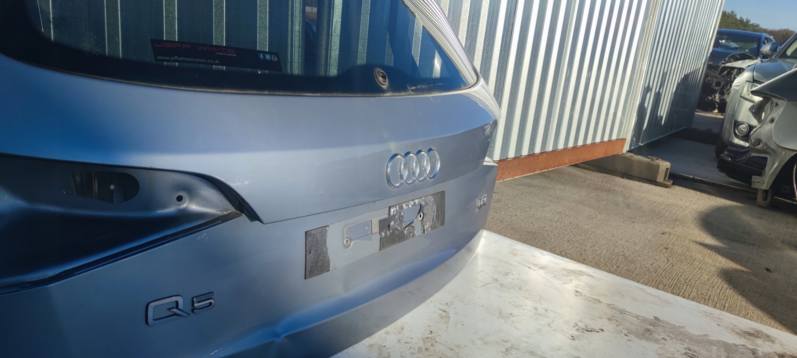 boot doors rear part AUDI Q5 8R LX7V S LINE 2008-2016 original !