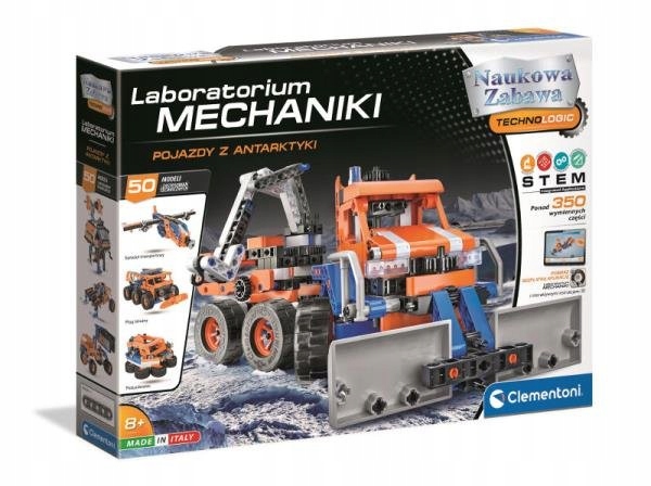 Clementoni 50659 Labor. Mechaniki Pojazdy Z Antarktyki