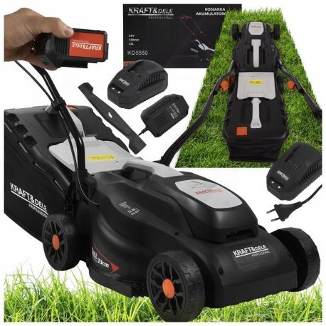 Akumulátorová Sekačka Kraft&dele Elektrická 21V 32L 25-65 mm Regulace