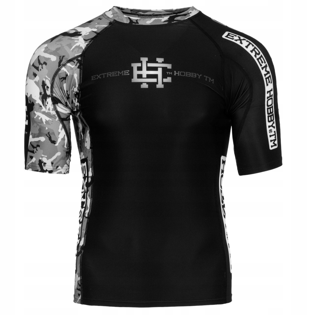 Tričko Extreme Hobby Rashguard pro Mma Pánské Combat Game S Černé