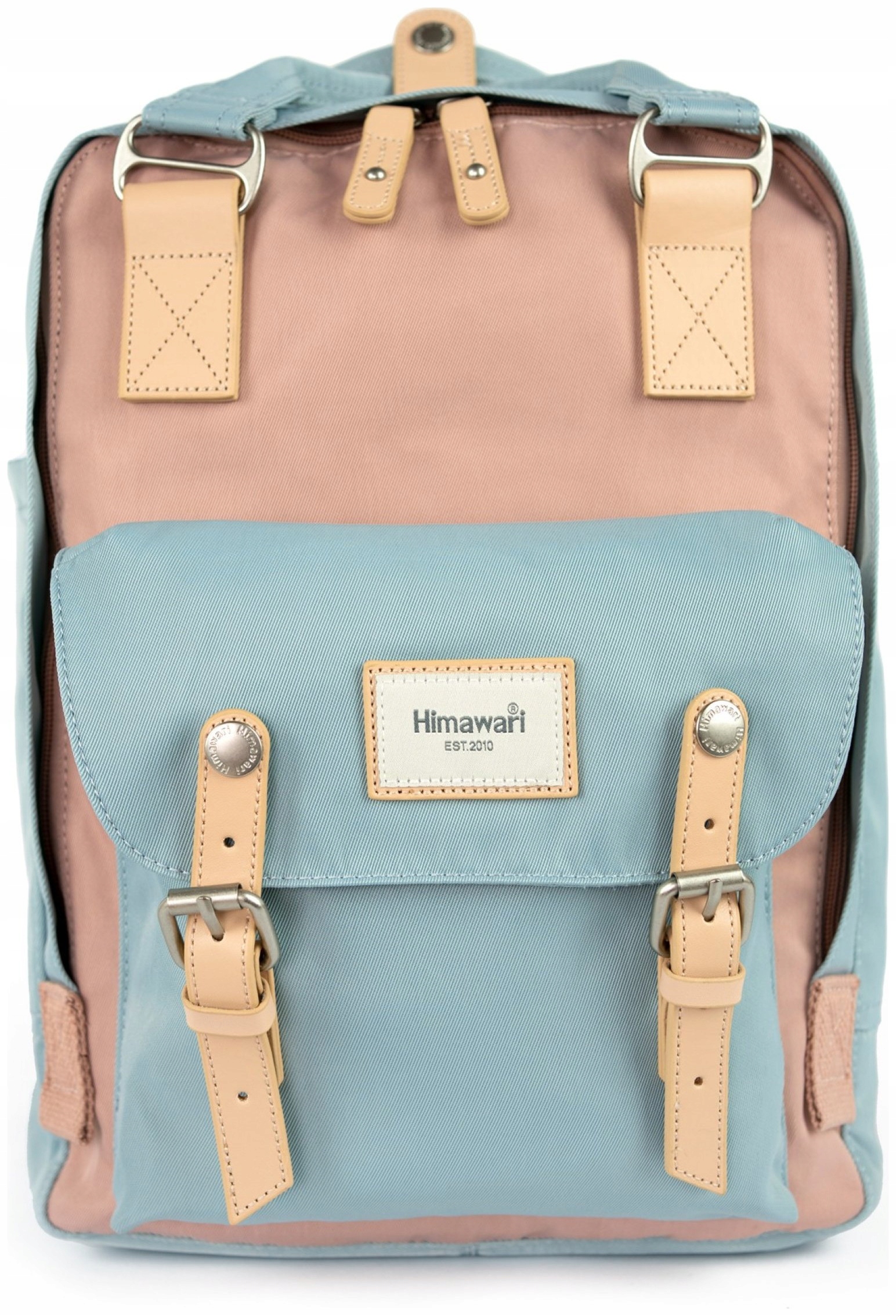 Batoh na notebook Himawari Double Autumn S – do práce, světle modrý