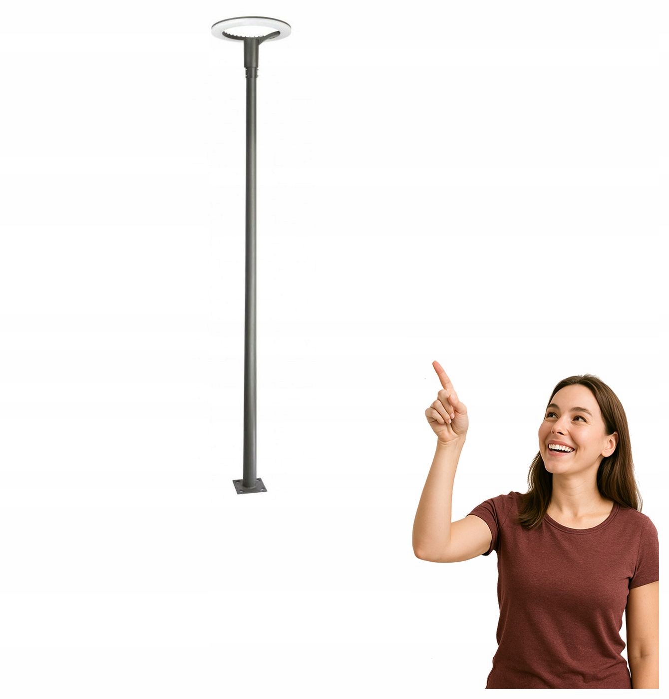 Lampa masztowa zewnętrzna Ster Max Suma STRMAX-3000
