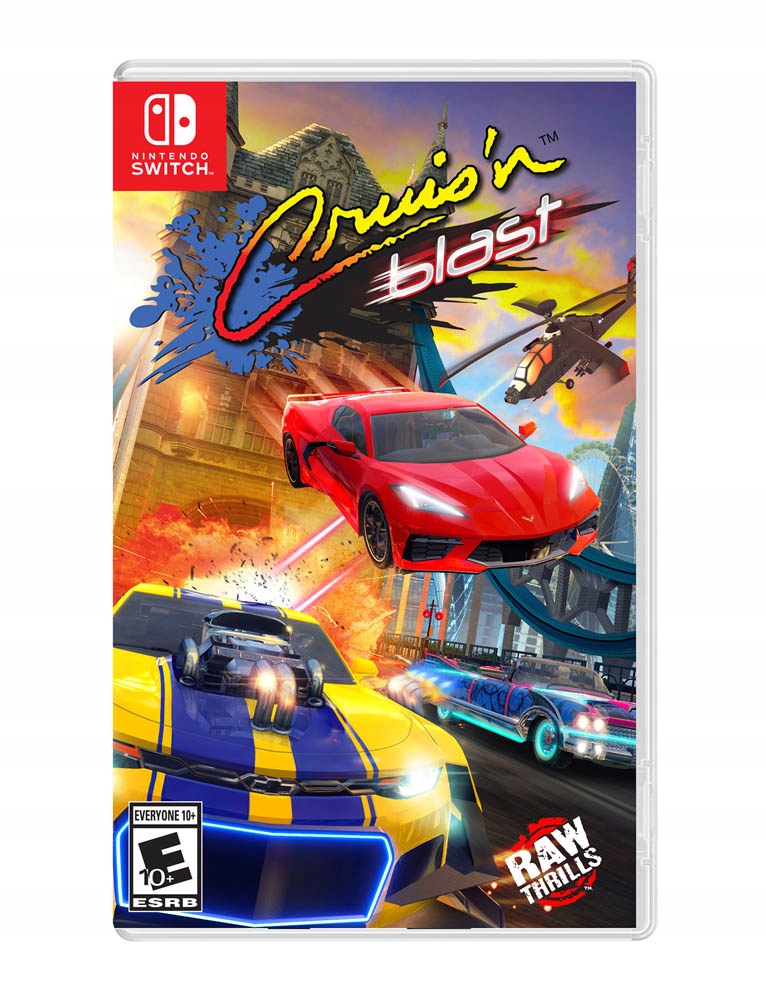 Cruis'n Blast Switch Wyścigi Gra Na Kartridżu