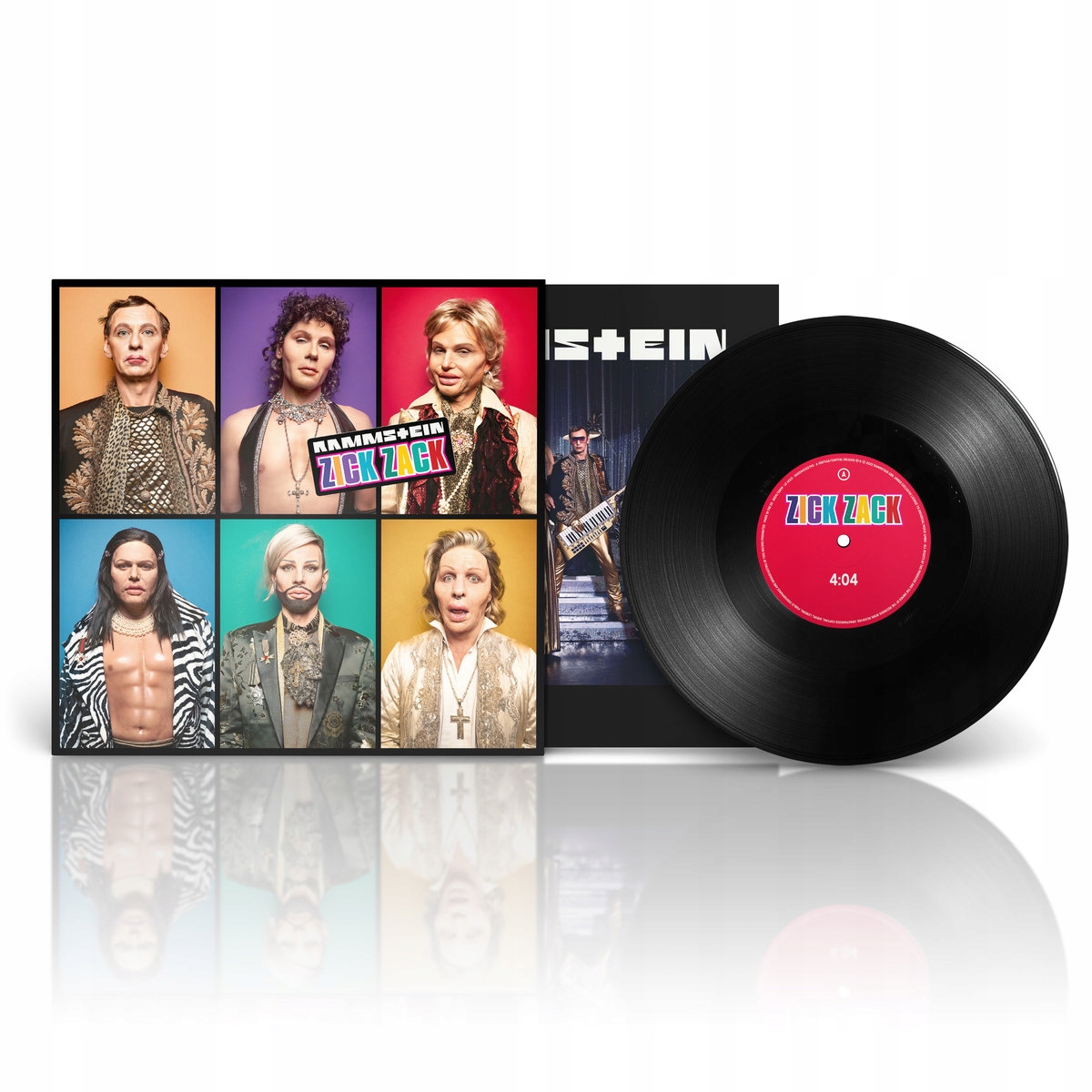 Rammstein Zick Zack Lp Winyl Single Zeit