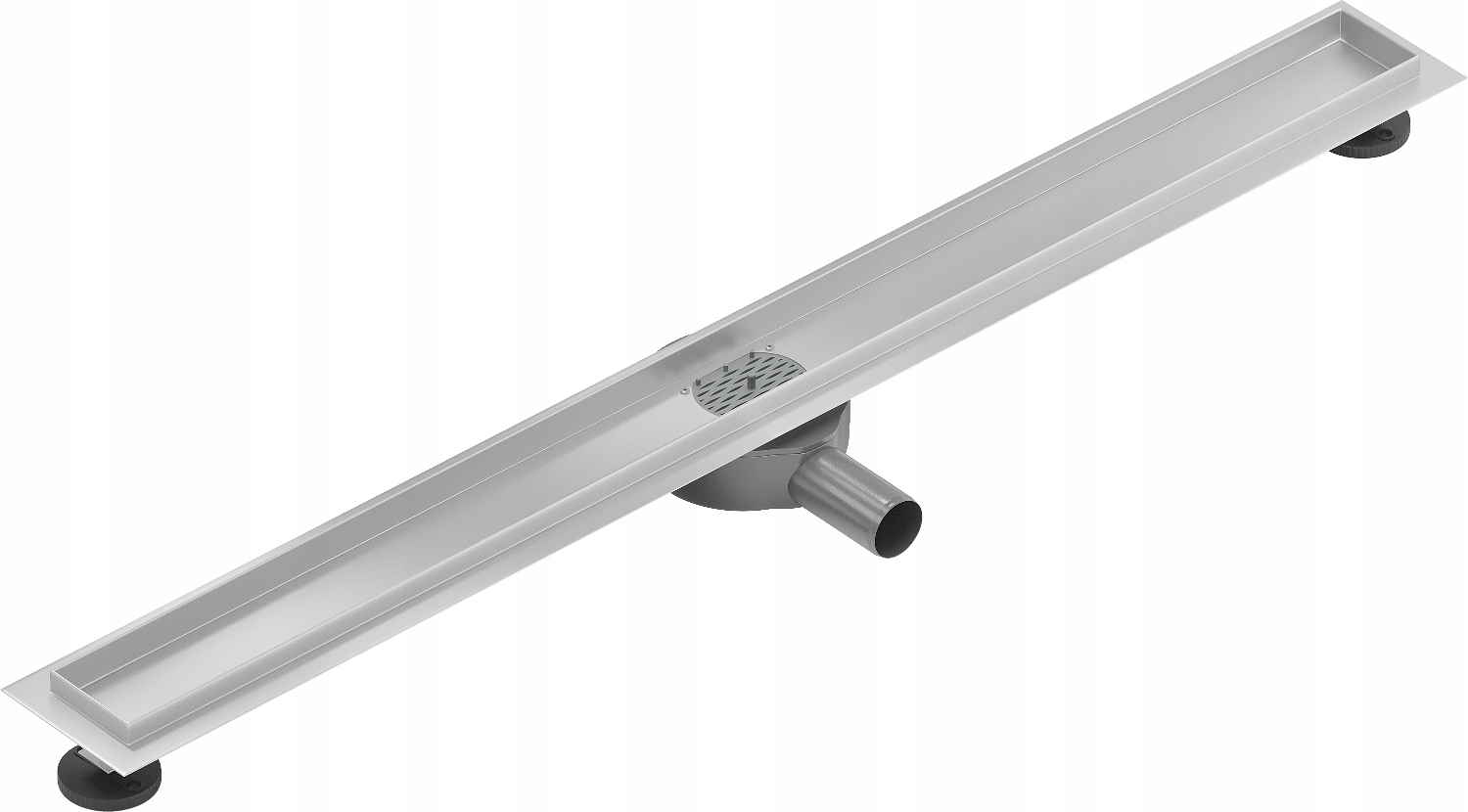 Mexen Flat 360 otočné těleso pro lineární odtok 90 cm, Chromovaná 1040090