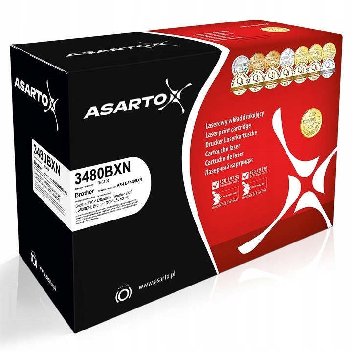 

Toner Do Brother TN-3480 L5750DW L6800DW Asarto