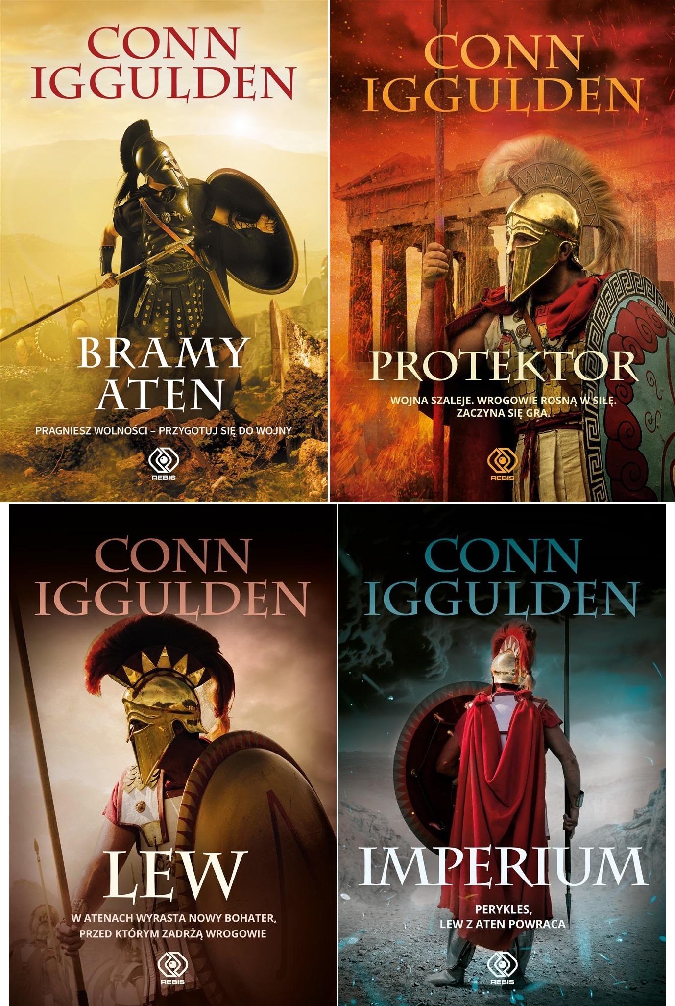 Imperium Lew Protektor Bramy Aten Pakiet 4, Conn Iggulden-Zdjęcie-0