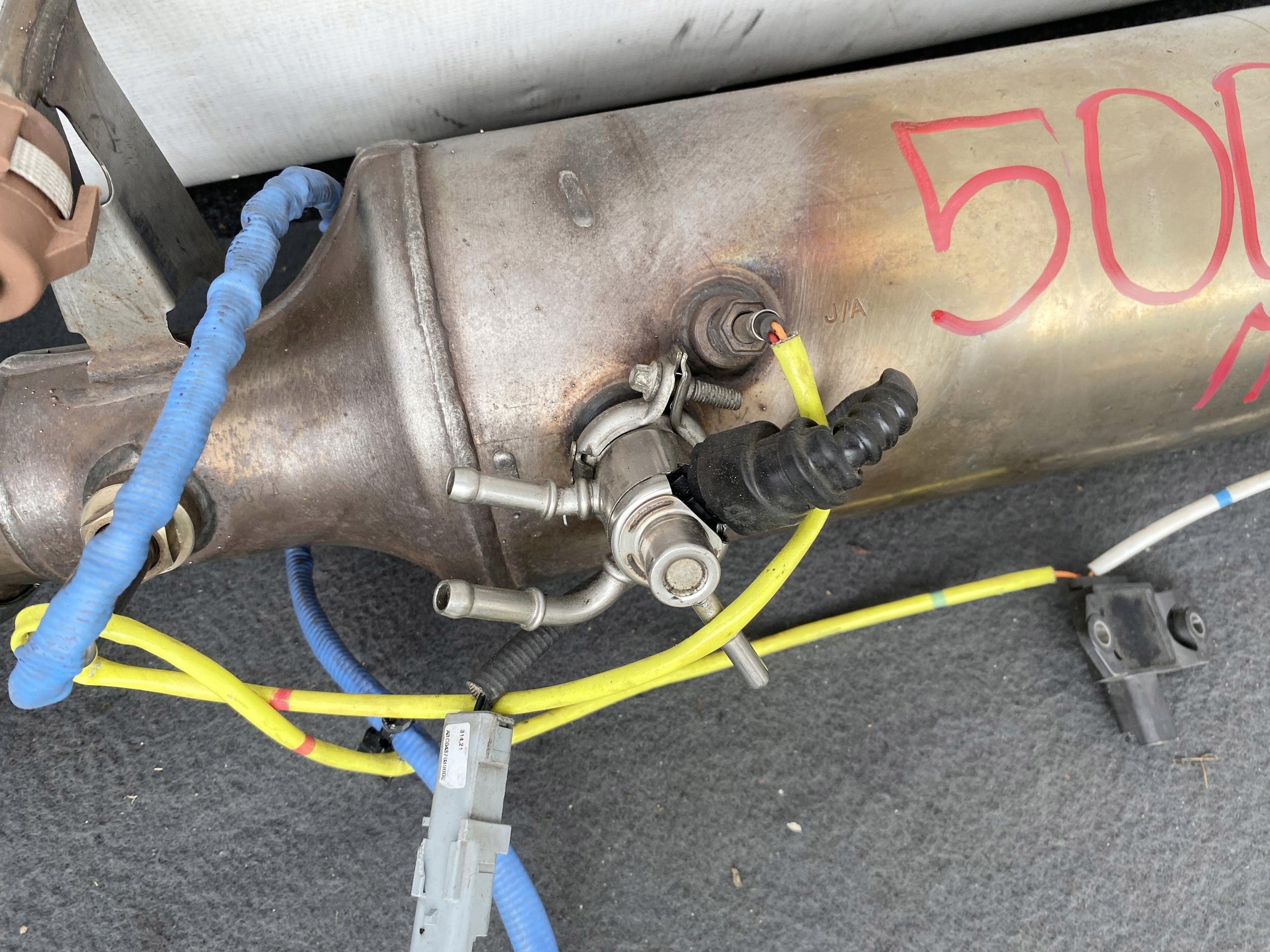 RENAULT MASTER 4 2.3DCI 22- FILTER CZATEK STALYCH DPF 201006208R DEMONTAZ