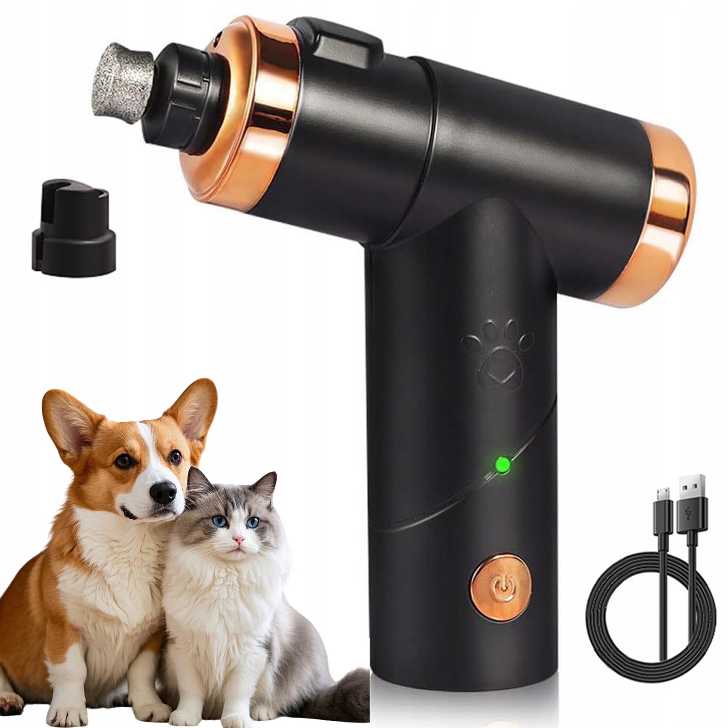 Levně Elektrická Frézka Na Drápky Pro Psa A Kočku, Pilník, Bruska, Kleštičky