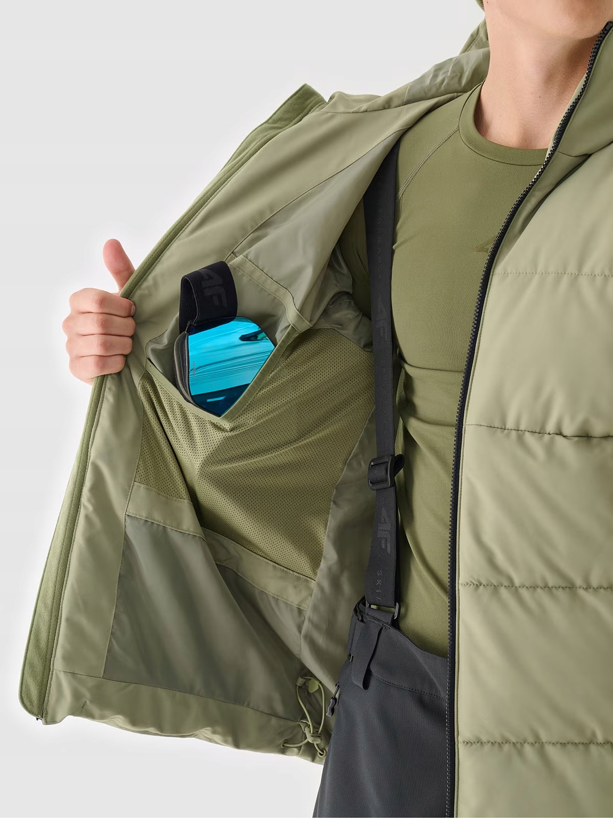 KURTKA ZIMOWA MĘSKA NARCIARSKA 4F L TTJAM580 AW24 Przeznaczenie Narty