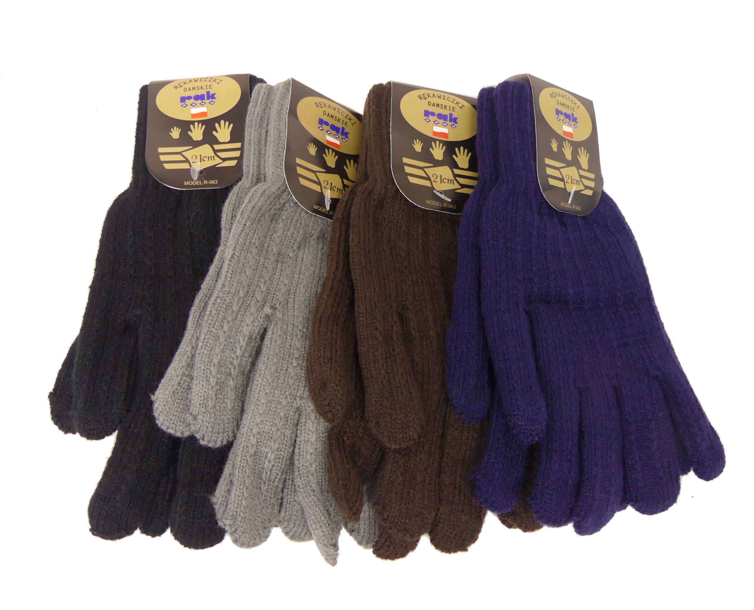 

Rękawiczki Damskie! Klasyczny fason! Ocieplane!