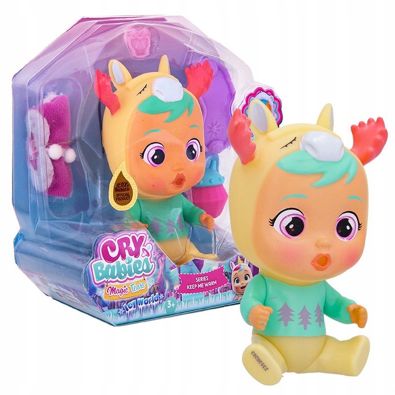 CRY BABIES MAGIC TEARS LALKA BOBAS PŁACZE RILEY