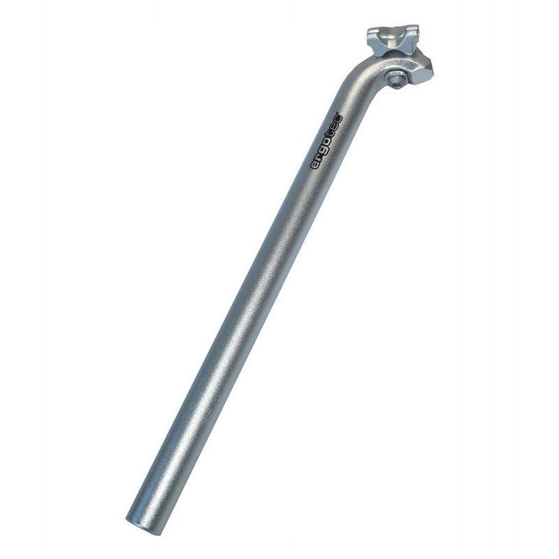 Ergotec Sedlovka Hook 400/27,2 mm stříbrná pískovaná