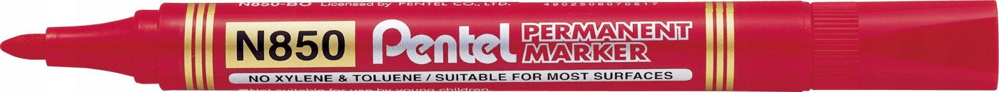 

Marker permanentny Pentel N850 czerwony