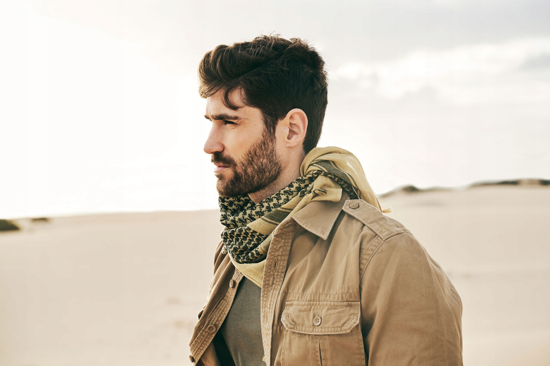 Koszula Brandit Vintage Shirt longsleeve camel L Rozmiar L