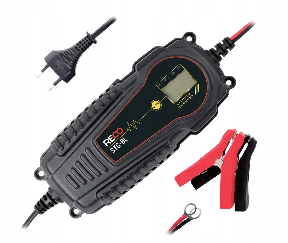 Зарядное устройство RECO STC-6L 6/12V 6A EFB, GEL, LiFePO4