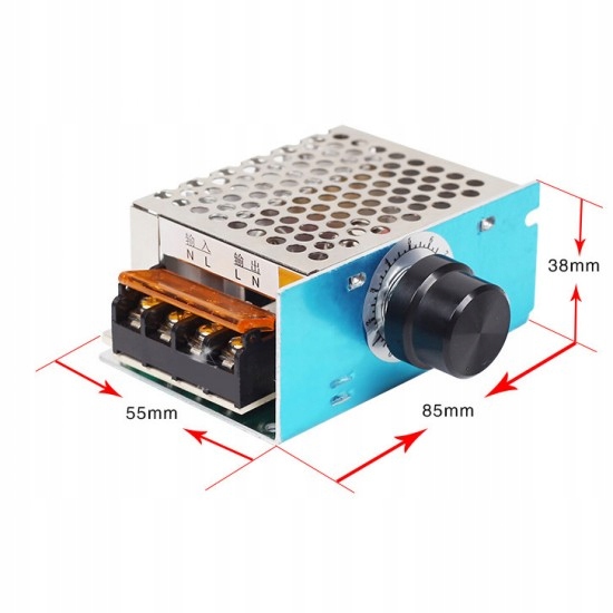 REGULATOR OBROTÓW SILNIKA MOCY NAPIĘCIA 230V 4000W