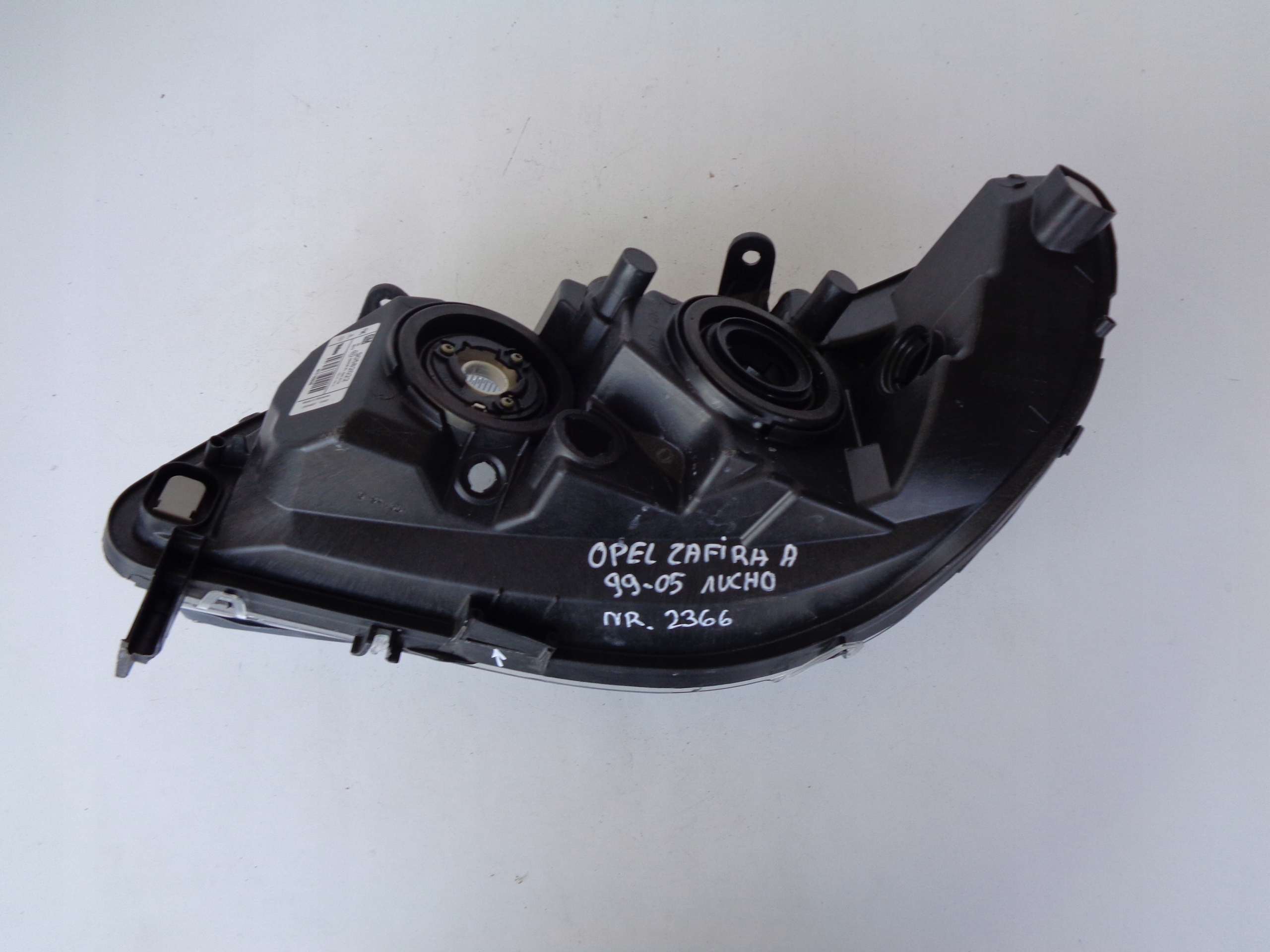 light right REFLEKTOR OPEL ZAFIRA A 99-05