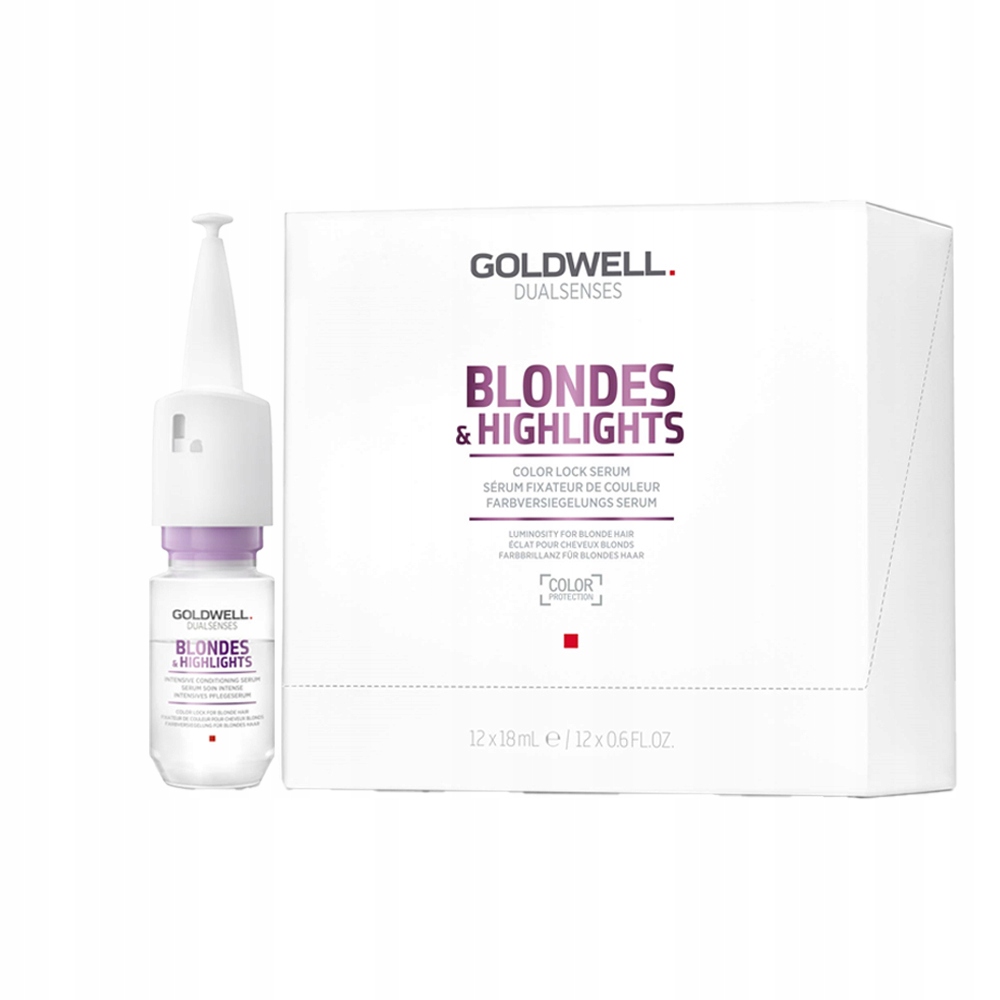 Goldwell Blondes&Highlights Sérum pro zpestření blond barvy 12x18 ml
