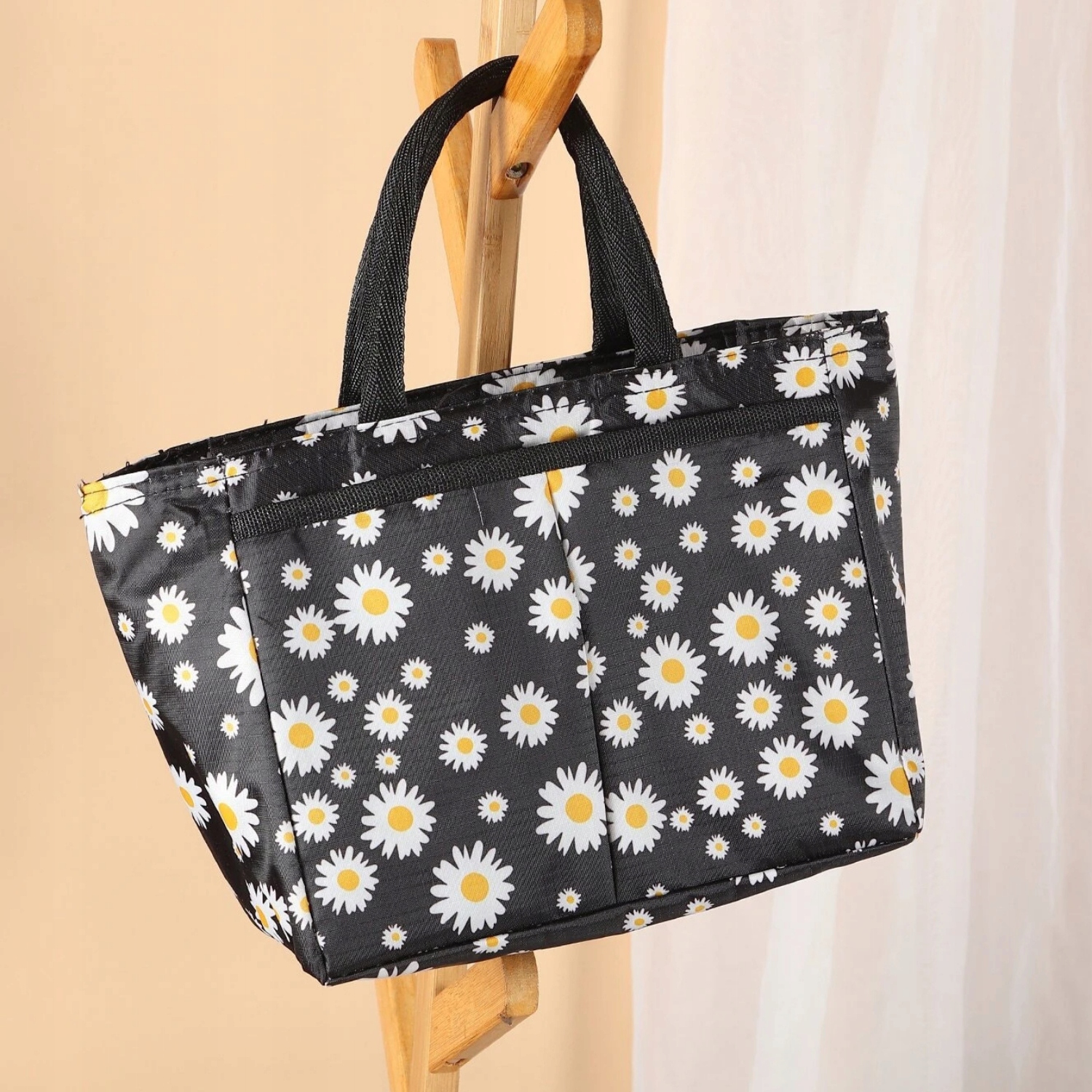 TORBA TERMICZNA ŚNIADANIOWA NA LUNCH JEDZENIE DUŻA IZOLACYJNA TURYSTYCZNA Pojemność 5.5 l