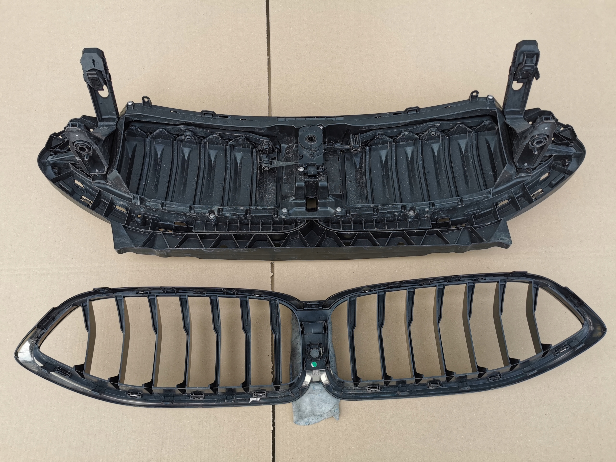 BMW 8 G14 G15 G16 активный впуск Воздух решетка радиатора b.хорошее состояние 5A21DC8-01 5A21DC8