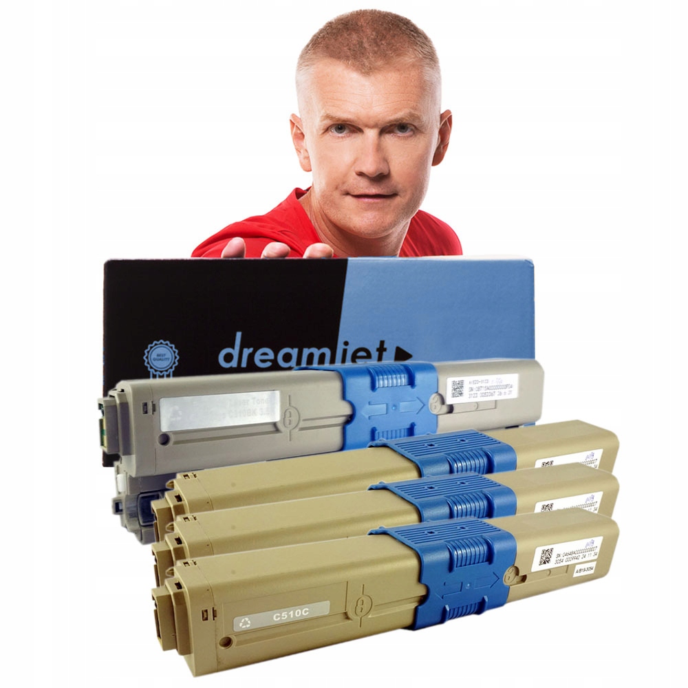 Sada tonerů pro Oki C510 C511DN C530 C531 MC562DN