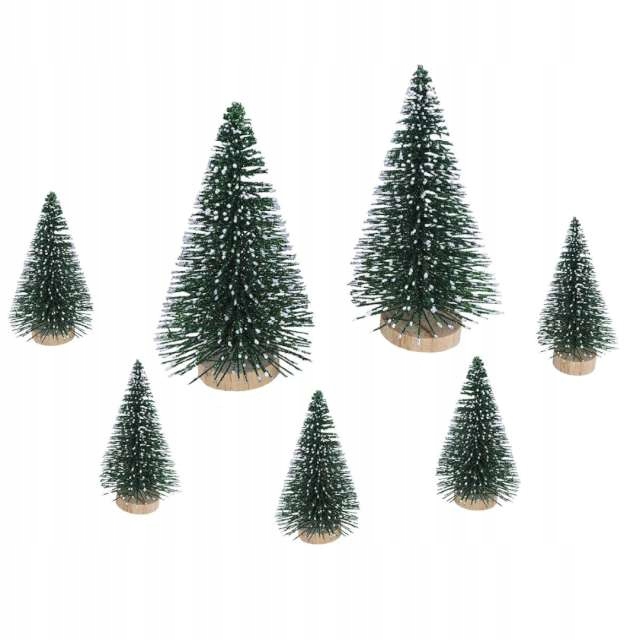 

Choinki Ozdobne boże narodzenie Święta 7 Szt