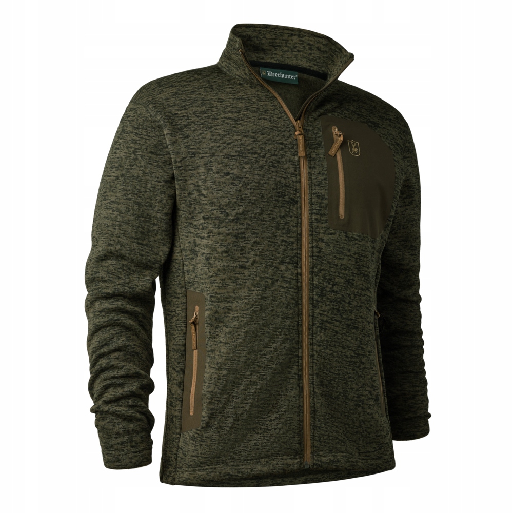 Bluza polarowa myśliwska Deerhunter Sarek 5985 Olive Night Melange L